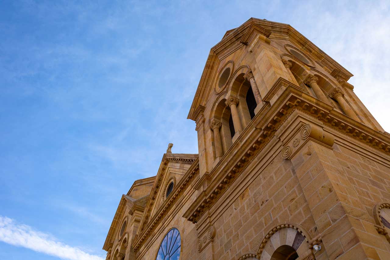 Historic downtown santa fe 2 Cathedral basilica of st. Francis of assisi