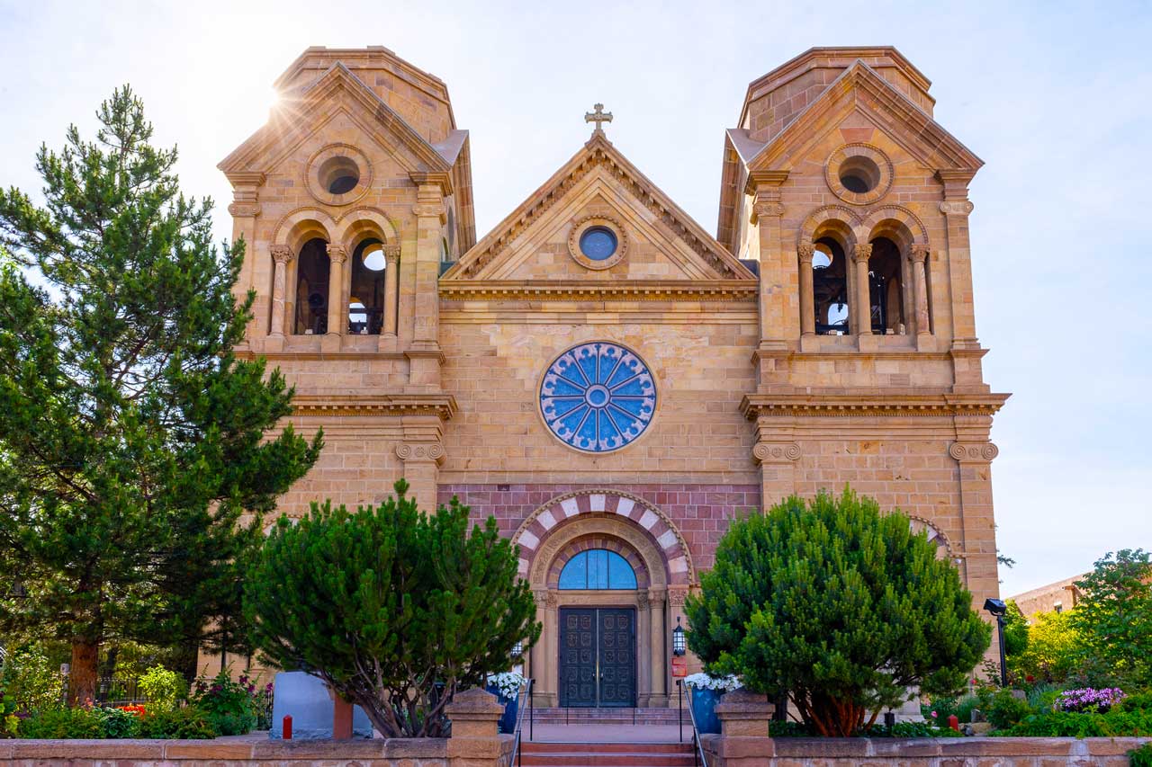 Historic downtown santa fe 4 Cathedral basilica of st. Francis of assisi