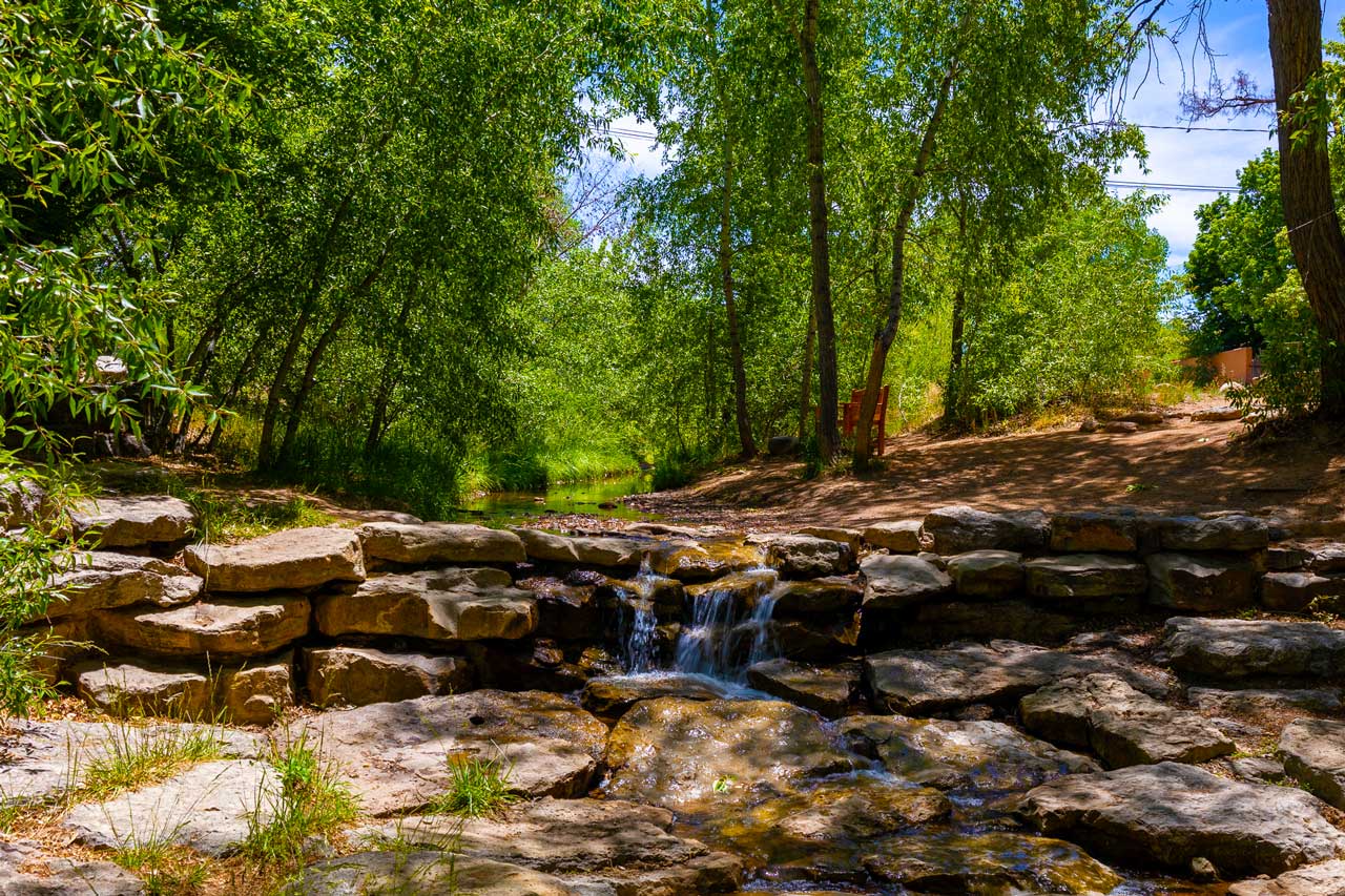 Historic eastside santa fe 10 Historic eastside santa fe nm park stream
