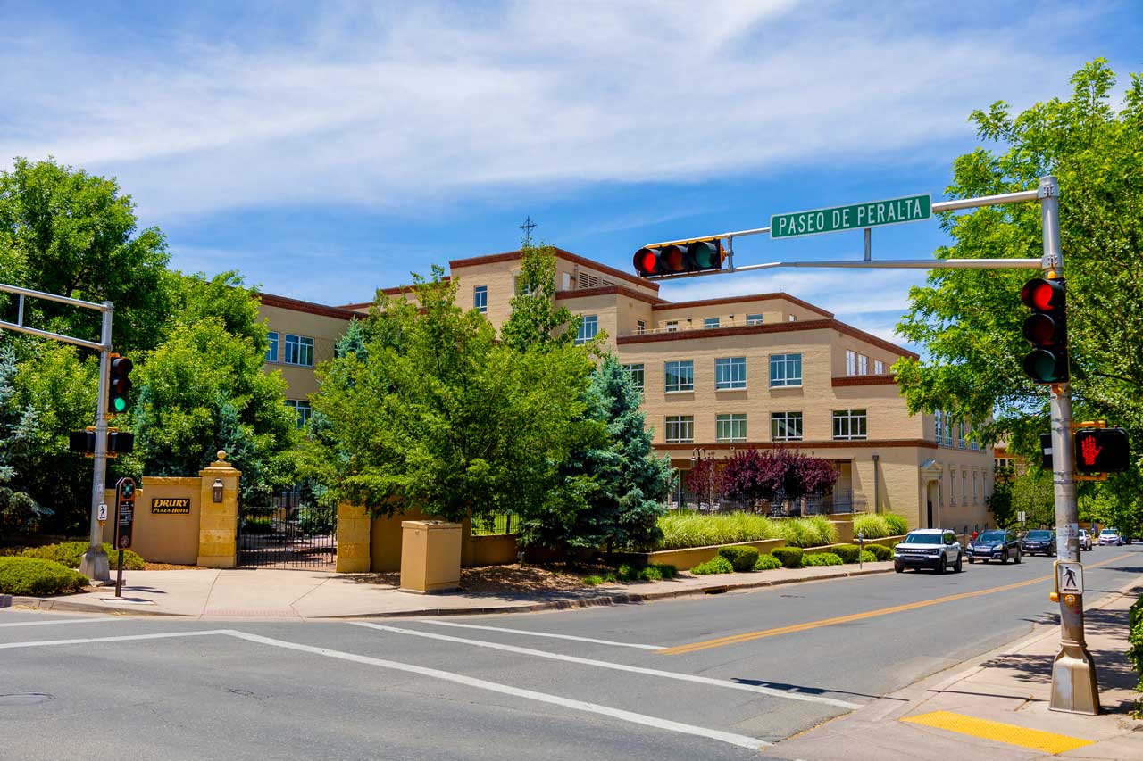 Historic eastside santa fe 12 Historic eastside santa fe paseo de peralta street crossing