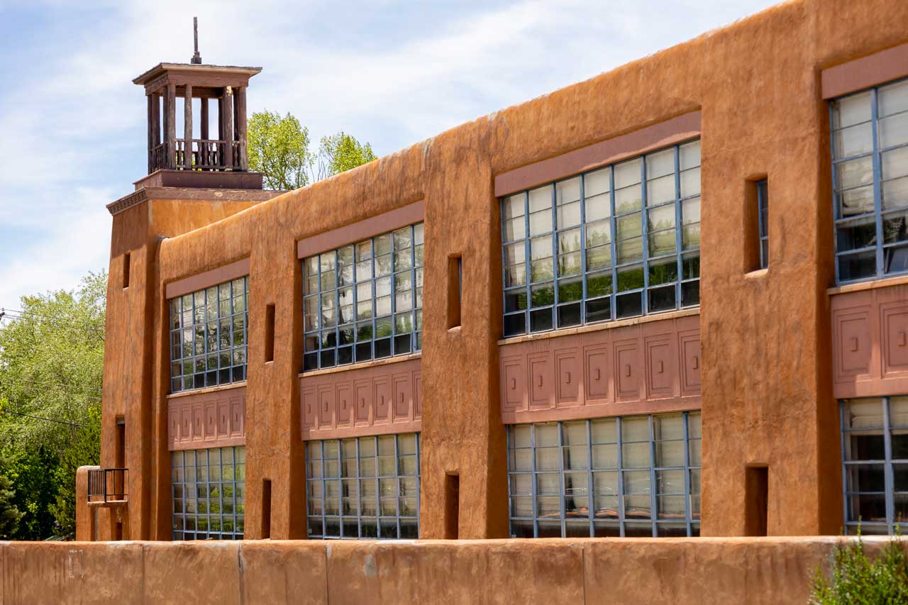 Historic eastside santa fe 19 St. Francis cathedral school in historic eastside santa fe nm